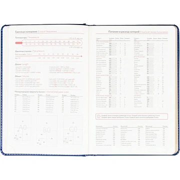Ежедневник недатированный ATTACHE Gold А6, 160л, синий