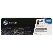 Картридж лазерный HP (CC530A) ColorLaserJet CP2025/CM2320, №304A, черный, оригинальный, ресурс 3500