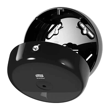 Диспенсер для туалетной бумаги в рулонах Торк SmartOne T9, 681008, с центральной вытяжкой, мини, черный