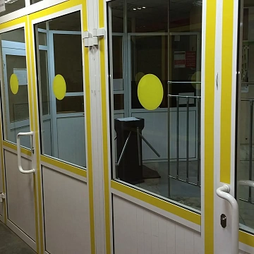 Лента для разметки ПВХ 50мм х 33м (150мкм) желтый