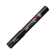 Маркер акриловый Uni Posca PC-1M черный, 0.7мм, круглый