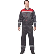 Костюм лет муж (куртка, бр) л20 сер/крас 120-124/170-176 (Арсенал-СП)