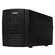 Источник бесперебойного питания SVEN Pro 1000, 1000VA (720W), 3 евророзетки, 2 розетки RJ45, SV-0138