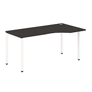 Стол эргономичный XSCET 169(R) Дуб Юкон Модерн/Белый 1600х700/900х750 XTEN-S