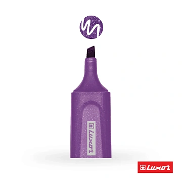 Текстовыделитель Luxor 'Textliter Metallic' фиолетовый, 1-5мм.