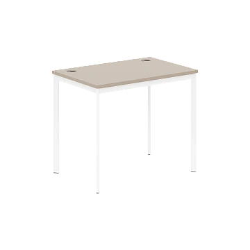 Стол письменный СП-1.1S Мокачино/Белый 900х600х755 Imago S