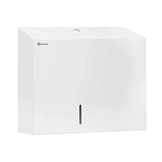 Диспенсер для туалетной бумаги в рулонах Merida Stella R BSB202.R, белый, металлический, Дуо