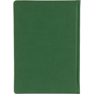 Ежедневник недатированный А5+, 136л, VELVET зеленый  3-115/05