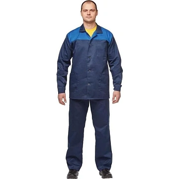 Костюм лет муж (куртка, бр) л16 син/вас 112-116/158-164