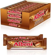 Батончик шоколадный Ulker Albeni с печеньем и карамелью, 40г x 24 шт