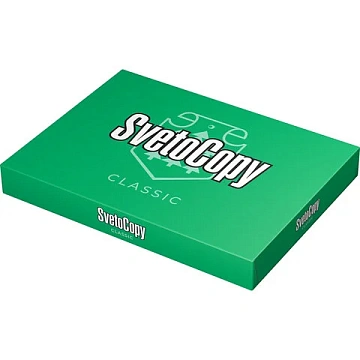 Бумага офисная БОЛЬШОГО ФОРМАТА (297х420), А3, 80 г/м2, 500 л., марка С, SVETOCOPY CLASSIC, 146% (CI