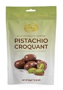 Изделие кондитерское Bolci Крокант с фисташкой и молочным шоколадом, 80г
