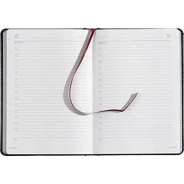 Ежедневник недатированный А5 Sidney Nebraska, син,сер.обрез,272стр 3-128/12