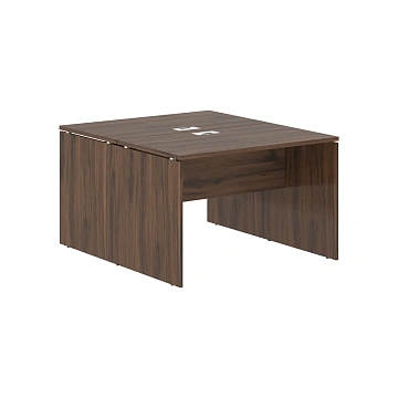 Стол двойной ED2ST 1167 Дуб Денвер тёмный/Белый 1160х1346х750 EDIS