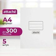 Скоросшиватель картон. 30мм белый 5шт/уп