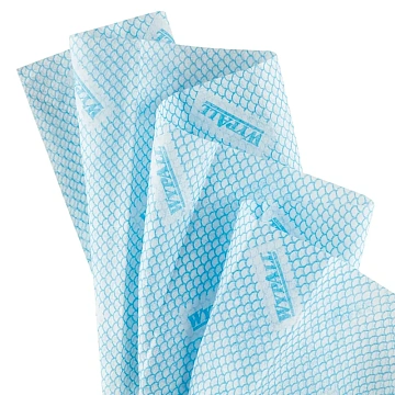 Протирочные салфетки Kimberly-Clark WypAll Х50 7441, листовые, 50шт, 1 слой, синие