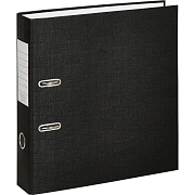 Папка-регистратор  75мм, 10шт/уп, черный,ПБП1,карм.кор