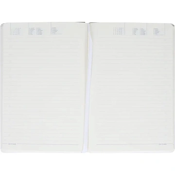 Ежедневник недатированный А5 MEGAPOLIS VELVET New БЕЛЫЙ 3-780/23