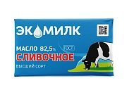 Масло сливочное Экомилк Традиционное ГОСТ 82.5%, 330г