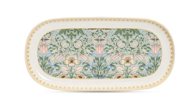 Блюдо Fioretta Flowers, 24.4 x 12.5см