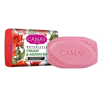 Мыло туалетное Camay Botanicals Цветы граната, 85г