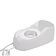 Фен для волос настенный KSITEX F-1400 WC, 1400 Вт, пластик/металл, 2 скорости, белый