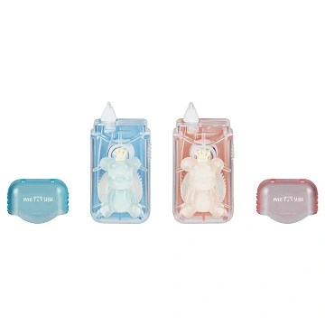Корректирующая лента MESHU 'Bear queen', 6мм*5м, блистер, европодвес, ассорти