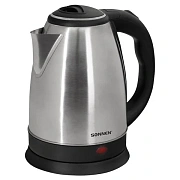 Чайник KT-118, 1,8 л, 1500 Вт, закрытый нагревательный элемент, нержавеющая сталь, серебристый, 4529