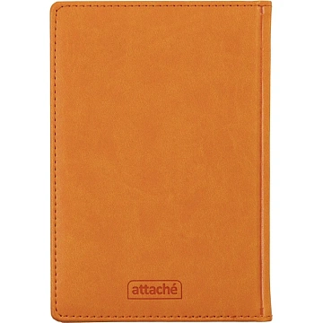 Ежедневник недатированный оранжевый,А5,143х210мм,176л,ATTACHE Сиам