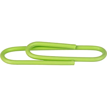 Скрепки Attache Bright Colours с полимерн.покрыт,28мм,разноцветн,100 шт/уп