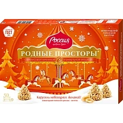 Конфеты Родные Просторы Арахис и вафельная крошка, 180г
