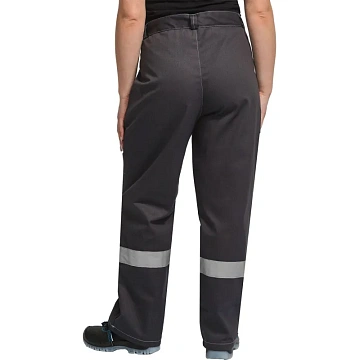 Костюм летний жен. л20-КБР сер/красн (р.52-54) 158-164 (Арсенал-СП)