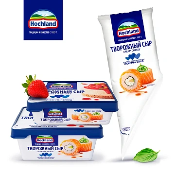 Сыр творожный Hochland для кулинарии 65%, 400г