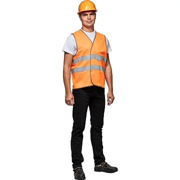 Жилет сигнальный Тип1Т, цв.оранж.(р.ХL/52-54)