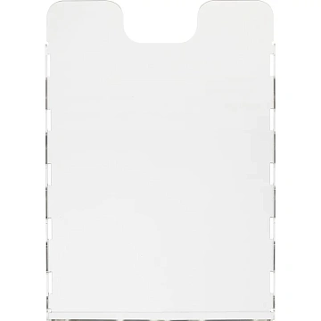 Лоток горизонтальный А3, акрил, прозрачный 55х300х420