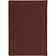 Ежедневник датированный 2026 А5+ VELVET бордовый 3-123/02
