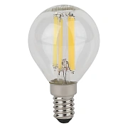 Лампа светодиодная филаментная Osram E14 Led 6Вт шар нейтральный белый свет