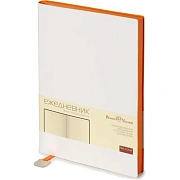 Ежедневник недатированный А5 Mercury белый 272 стр. 3-435/14