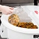 Крышка для мусорного контейнера Rubbermaid Brute 121.1л, поворотная, белая, FG9G7800WHT