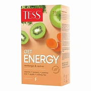 Чай Tess Get Energy улун с добавками, 1,5гх20шт/уп