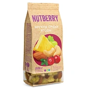 Смесь орехов и сухофруктов Nutberry орехи/ фрукты/ ягоды, 220г