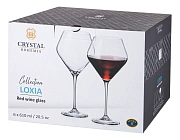 Набор бокалов для вина Crystal Bohemia Loxia, 610мл х 6шт