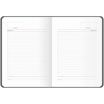 Ежедневник недатированный, А5, 136л., кожзам, OfficeSpace 'Mono', бежевый