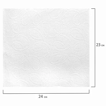 Салфетки бумажные 100 шт., 23х24 см, LASLA эконом, 50651