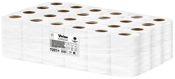 Туалетная бумага Veiro Professional Comfort 2 слоя, 8 рулонов, 15м, белая, Т207/1