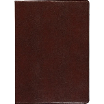 Еженедельник недатированный коричнев,A4,222х302мм,64л,Br.V.PROFY 3-098/03
