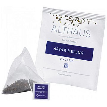 Чай Althaus Pira Packs Assam Meleng  15 пакx2,75гр/уп