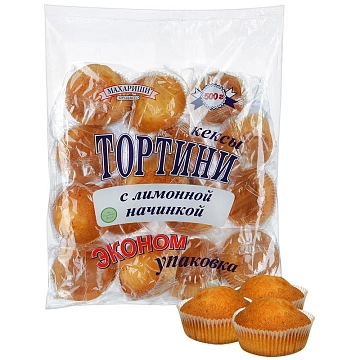 Кекс Махариши с лимонной начинкой 500г