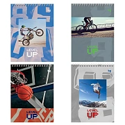 Блокнот А5 40л. на гребне BG 'Активный спорт'