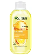 Гель-пенка для умывания Garnier с водой и витамином C, 200мл